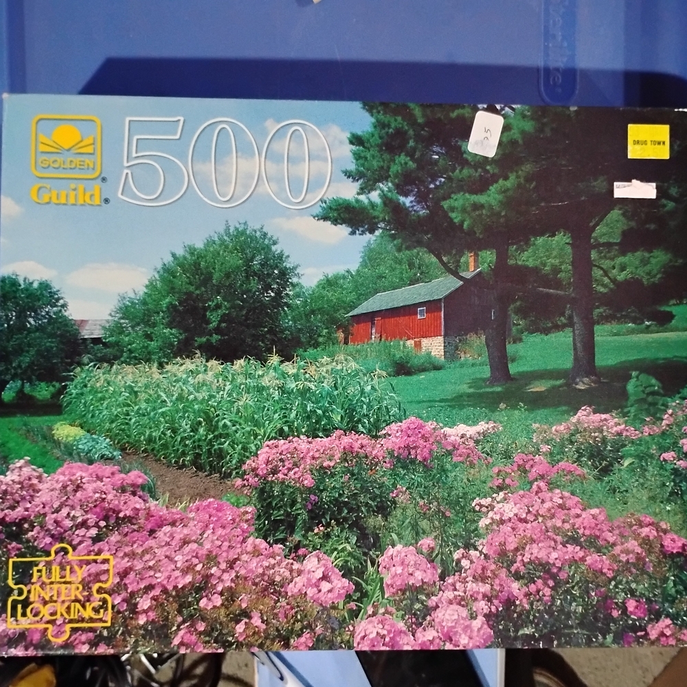 500-Piece Puzzle - Scenic Red Barn